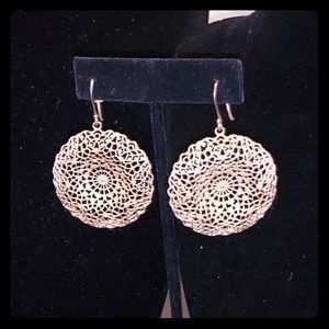 Stella & Dot Jasmine Filigree Earrings